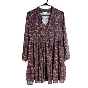 American Eagle Women’s Floral Smocked Dress